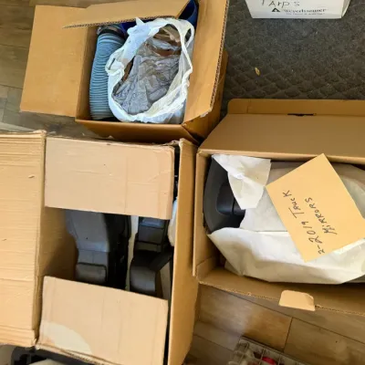 2019 Ford Truck Power Towing Mirrors with Turn Signals & Assorted Automotive Parts