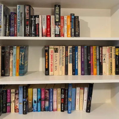 Hardcover Novels: Baldacci, Dan Brown, Clancy, Crichton, Coben, Ludlum, Koontz, Follett & More