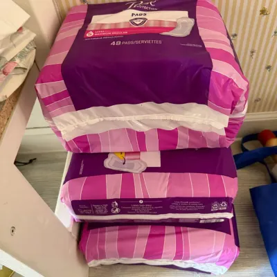 Bulk Lot of Poise Fresh Protection Maximum Absorbency Pads - 3 Packages