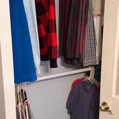 Large Assortment of Men's Clothing - Shirts, Polos, Sweatshirts, Jackets & Shoes