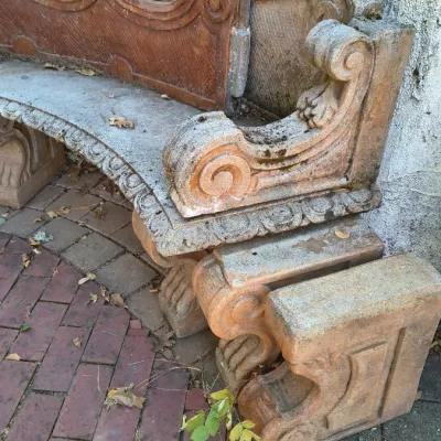 Sale Photo Thumbnail #6: Multiple Italian cement benches