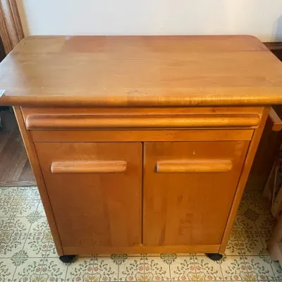 Wooden Kitchen Cart