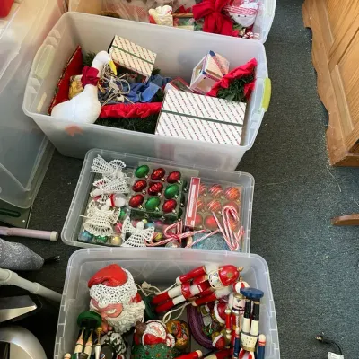 Lot Of Christmas Decorations 