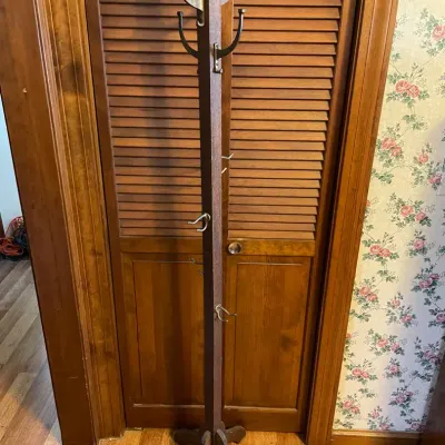 Wooden Coat Rack