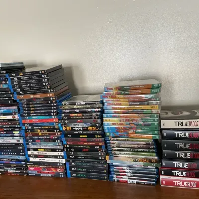 Large Lot Of DVD Blu-Ray Movies 