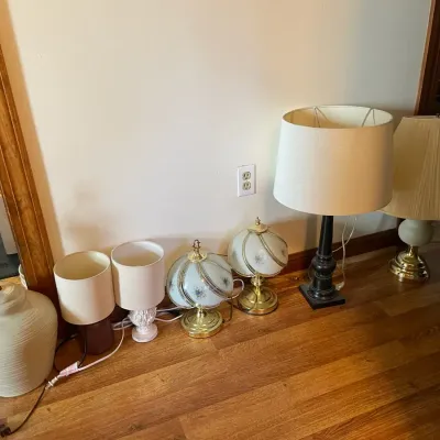 Lot Of Lamps