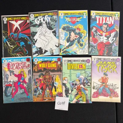 Lot of Comics Greatest World Comics