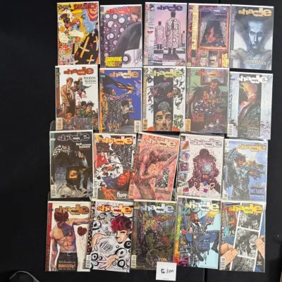 Large Lot of The Shade Changing Man Comic Books