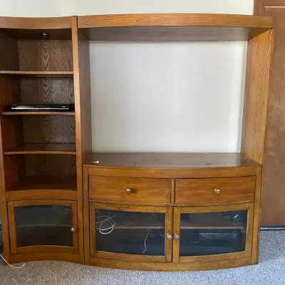 2 Piece Entertainment Center 