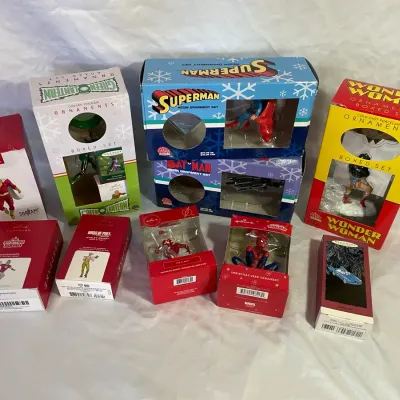Lot Of Comic Ornaments