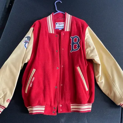 Boston Red Sox Letterman Style Jacket