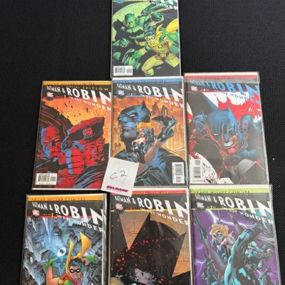 Lot of 13 Batman and Robin Comics
