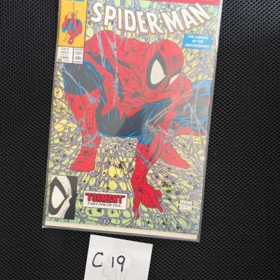 Opened Issue #1 Spiderman Comic Book