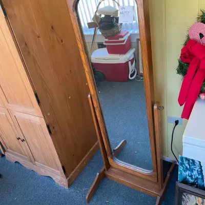Free Standing Full Length Mirror 