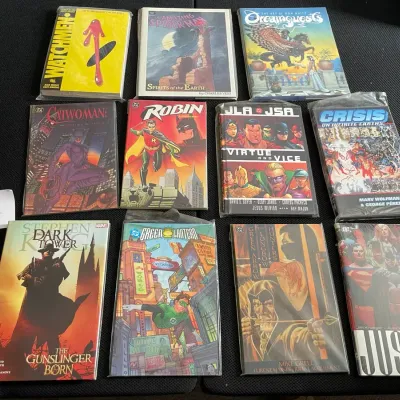 Lot Of 11 Superhero Books