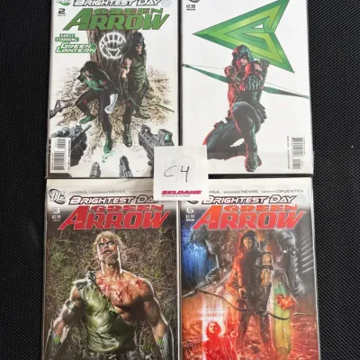 Lot of Brightest Day Green Arrow Comics