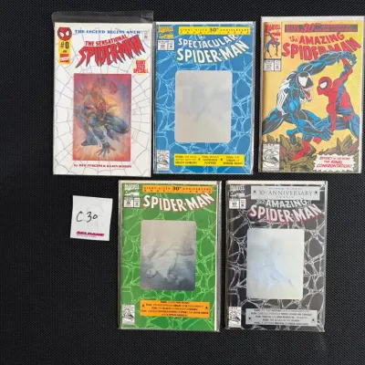 Lot of 5 Spider-Man Comics
