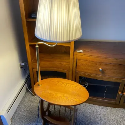 Floor Lamp With Table 