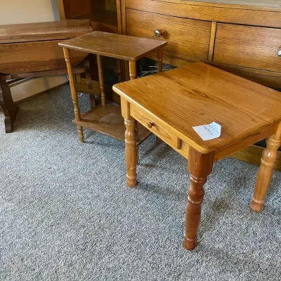 Lot Of 3 Side Tables 