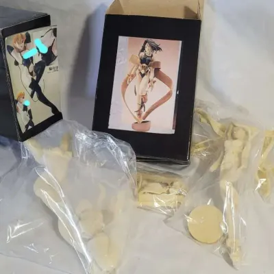2 Anime Manga Plastic Model Kits Nude Ririsha and Peorth Ah My Goddess