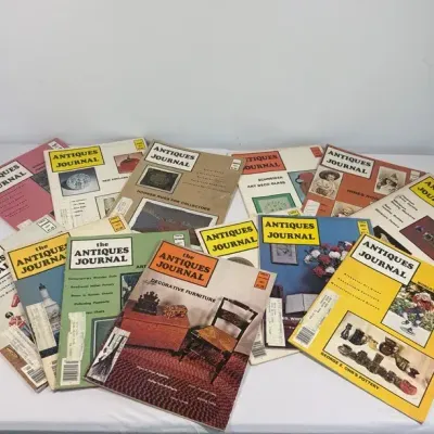 Antiques Journal Magazines From The Mid 1970's