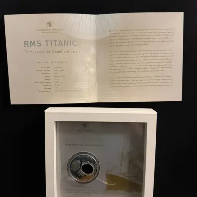 RMS Titanic Dome Above The Grand Staircase 100th Anniversary Coin