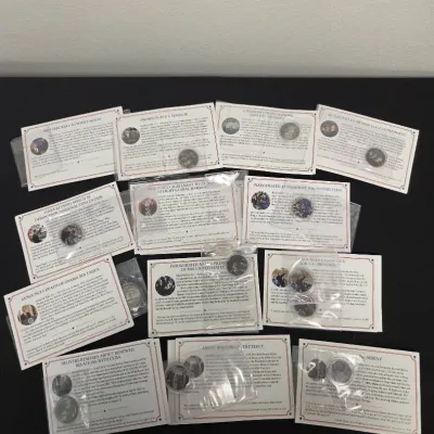 Set Of 26 President Barack Obama Commemorative Coins Lot #1