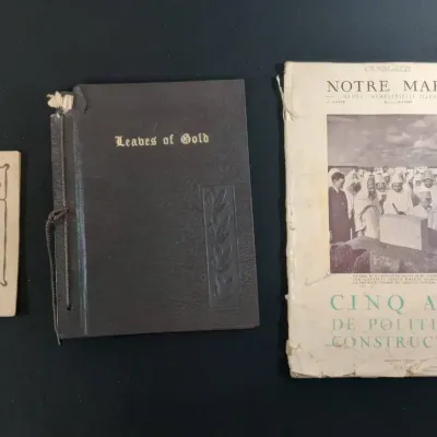 Vintage Publications: "Notre Maroc" Issue + "Leaves of Gold" & "Monologues" Anthologies