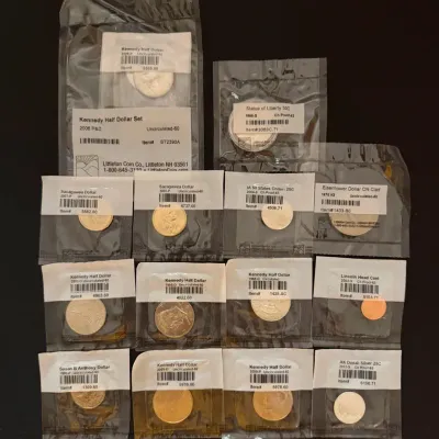 Unopened Packages Of American Coins (15)