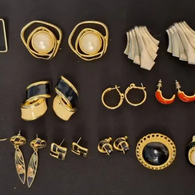 Vintage Monet & Napier + More Mixed Earring Lot
