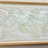 Tom Paiement (b. 1947) Hand-Cut Paper Relief Abstract Collage Sculpture (1984-1986)