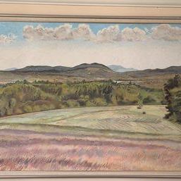 Landscape: Summer Harvest Signed Samuel Gelber