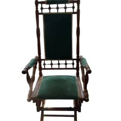 Antique Platform Rocking Chair 