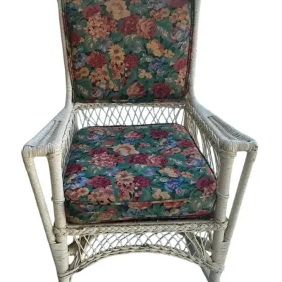 Antique Wicker Rocking Chair