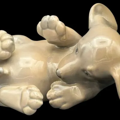 Royal Copenhagen Dachshund Puppy - Design by Olaf Mathiesen