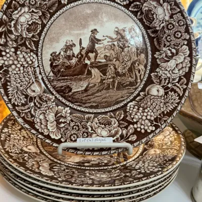 Sale Photo Thumbnail #165: Transferware