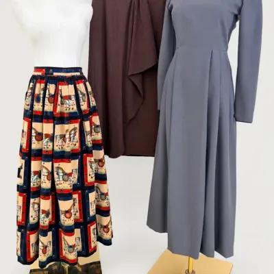 Sale Photo Thumbnail #64: Giorgio Armani Dress & Skirts vintage women's clothing.