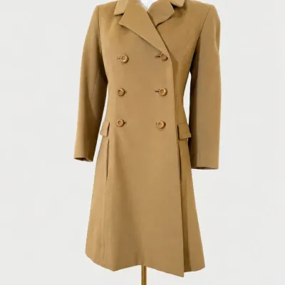 Sale Photo Thumbnail #60: Vintage Baratta Sport Italian Tan Coat
