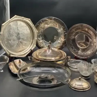 Silver Plated Vintage Items 