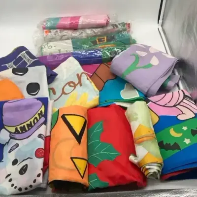 Mystery Lot of Outdoor Decorative Garden Flags