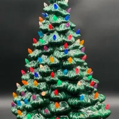 Vintage Holland Mold Ceramic Christmas Tree