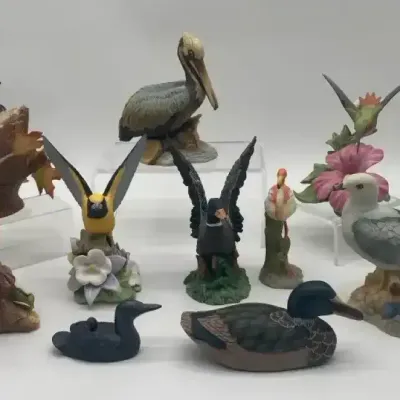 Assorted Bird Figurines 
