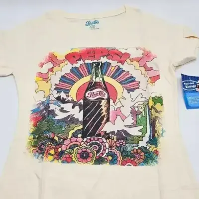 (3) Vintage Pepsi Shirts- New