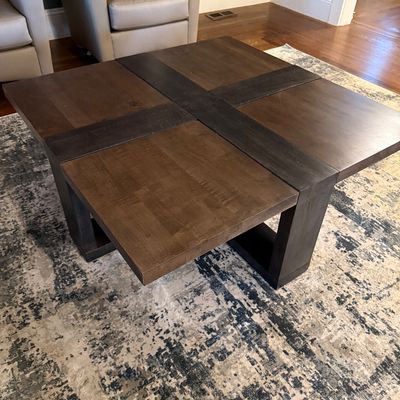 Sale Photo Thumbnail #102: PRESALE ITEM:  Great coffee table/solid: $95