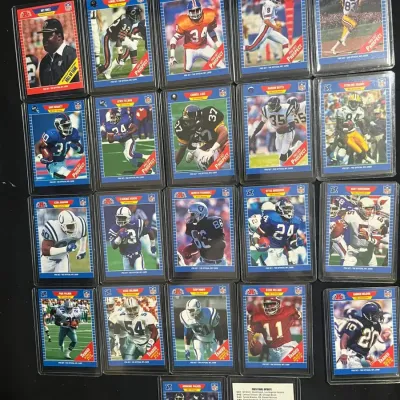 Sale Photo Thumbnail #189: 1989 Pro Set NFL Football Traded Update Complete Set Rookie Prospects