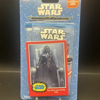Sale Photo Thumbnail #118: 2015 Topps Star Wars Journey to The Force Awakens Blister Pack Darth Vader
