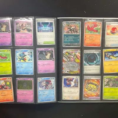 Sale Photo Thumbnail #47: Pokemon TCG Binder Collection 396 Cards Holo Rare Reverse Holo Mixed Card Lot

