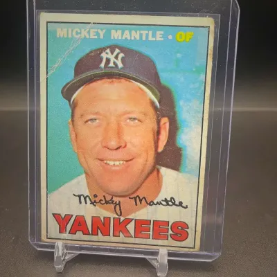 1967 Topps Mickey Mantle #150 New York Yankees Baseball Card