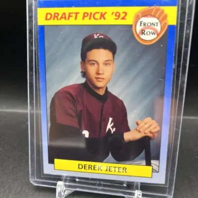 Sale Photo Thumbnail #200: 1992 Front Row Derek Jeter Draft Pick Rookie Card #55 New York Yankees HOF