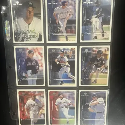 Sale Photo Thumbnail #150: 1999 Upper Deck MVP Baseball 9 Card Lot McGwire Vaughn Grace Nomo Canseco